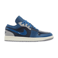 Jordan 1 Low SE Craft Obsidian French Blue Ashen Slate White