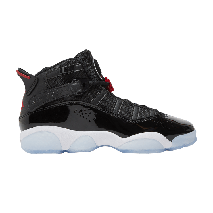 Jordan 6 Rings Black White Gym Red (GS)