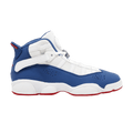 Jordan 6 Rings White University Red Light Steel Grey True Blue (GS)
