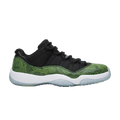 Jordan 11 Retro Low Green Snakeskin