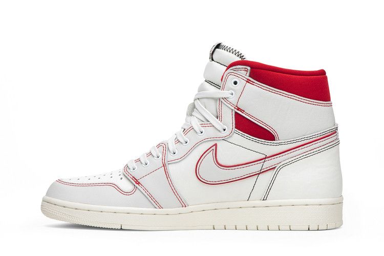 Jordan 1 Retro High Phantom Gym Red