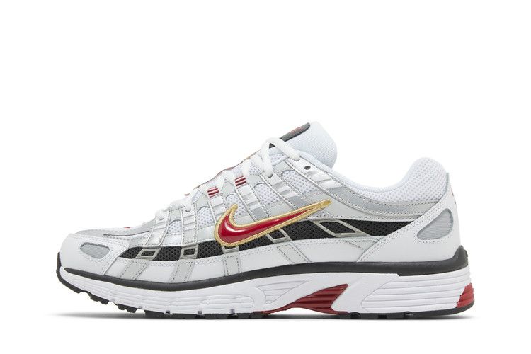 Nike P-6000 Platinum Varsity Red