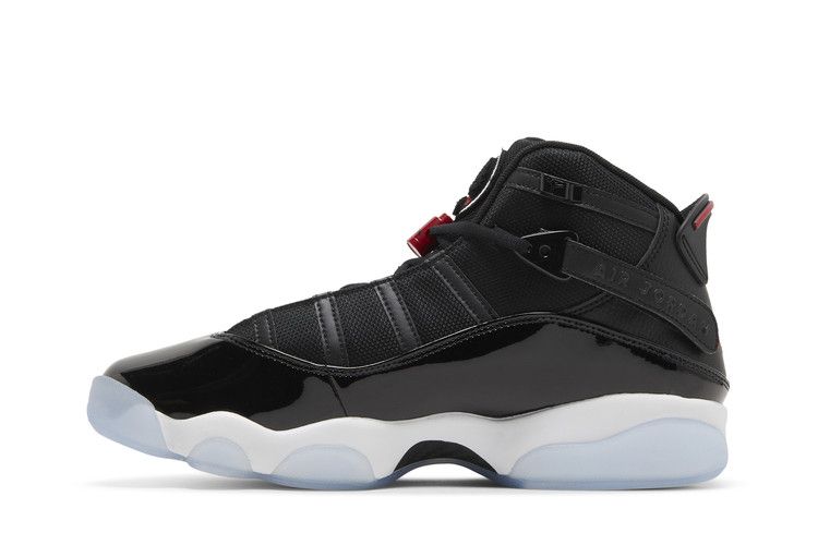 Jordan 6 Rings Black Gym Red