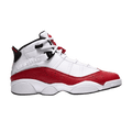 Jordan 6 Rings White University Red