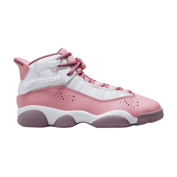 Jordan 6 Rings Coral Chalk White Desert Berry (GS)