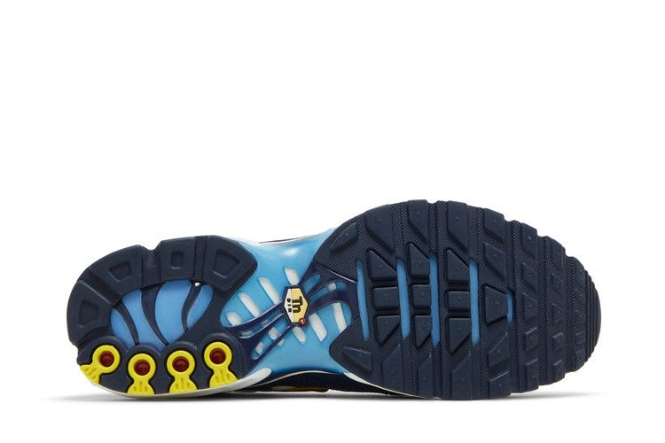 Nike Air Max Plus White Navy Gold
