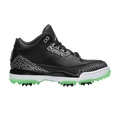 Jordan 3 Retro Golf Black Green Glow