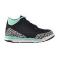 Jordan 3 Retro Black Iron Purple Bleached Turquoise (PS)