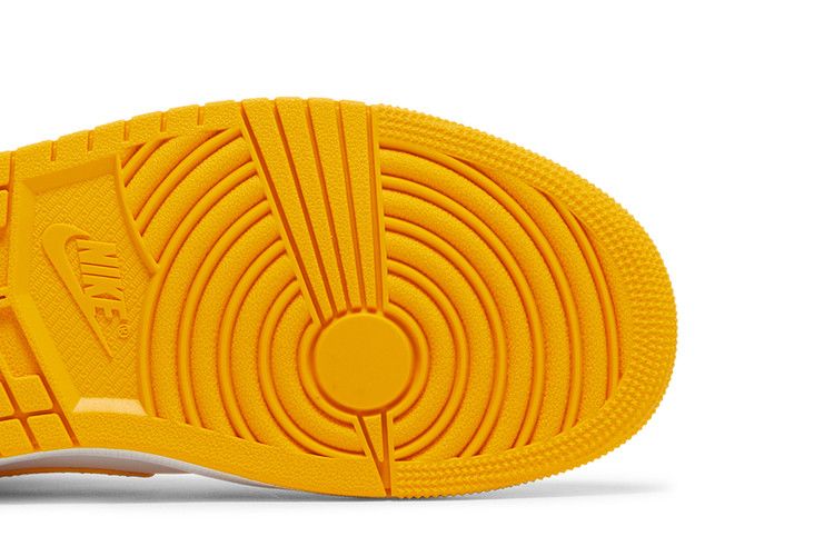 Jordan 1 Mid White University Gold (Women's)