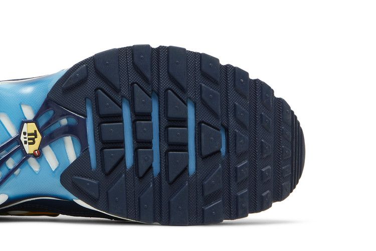 Nike Air Max Plus White Navy Gold