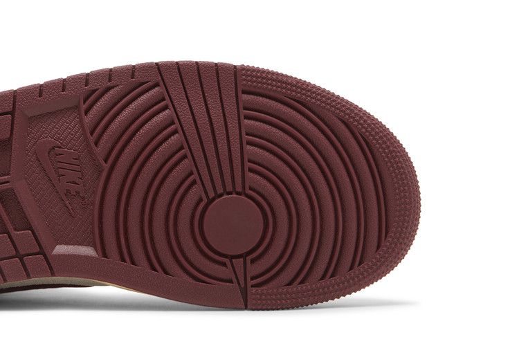 Jordan 1 Mid SE Tiki Leaf Team Red (Women's)