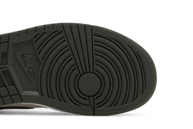 Jordan 1 Mid Newsprint Light Orewood Brown (Women's)