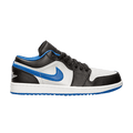 Jordan 1 Low Black Game Royal Metallic Platinum