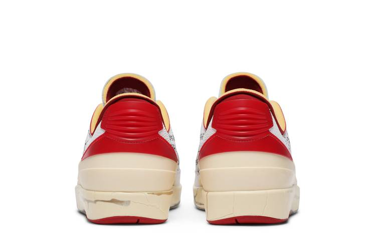 Jordan 2 Retro Low SP Off-White White Red