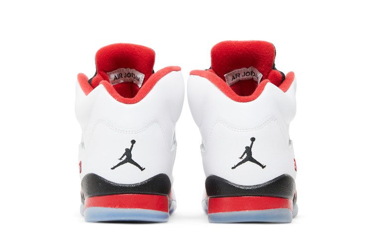 Jordan 5 Retro Fire Red Black Tongue (2013) (GS)