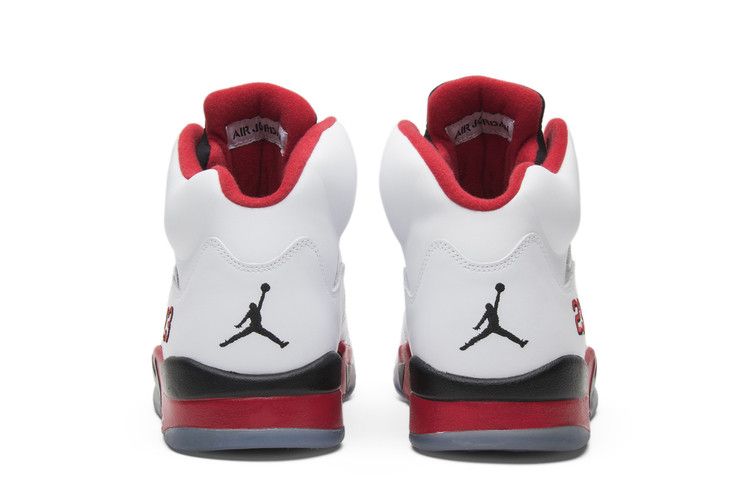 Jordan 5 Retro Fire Red Black Tongue (2013)