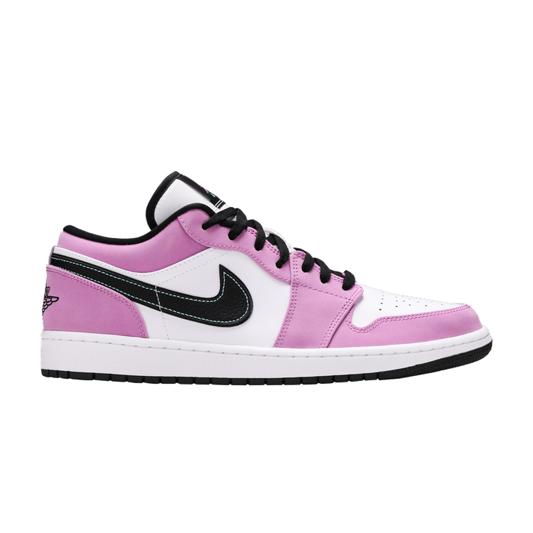 Jordan 1 Low SE Violet Shock White Black