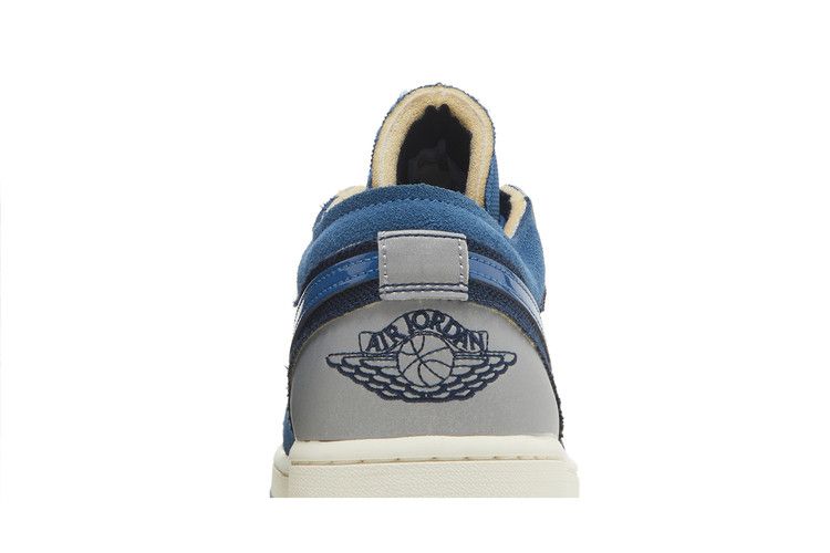 Jordan 1 Low SE Craft Obsidian French Blue Ashen Slate White