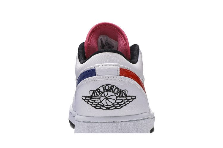 Jordan 1 Low White Multi-Color
