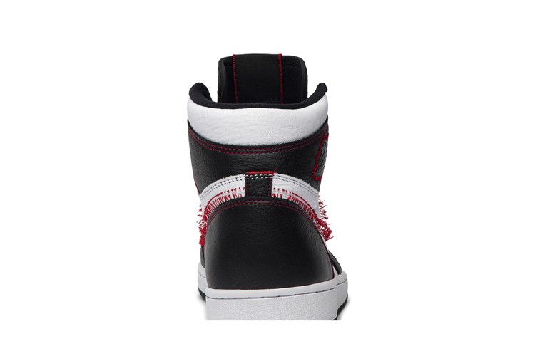 Jordan 1 Retro High Defiant White Black Gym Red