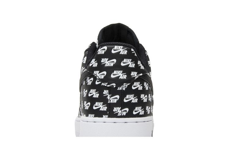 Nike Air Force 1 Low All Over Logo Black