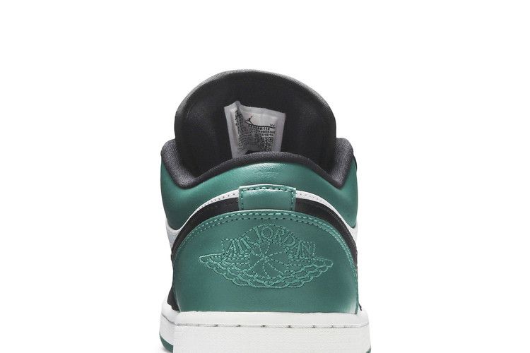 Jordan 1 Low White Black Mystic Green