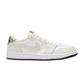 Jordan 1 Retro Low White Ghost Green Black