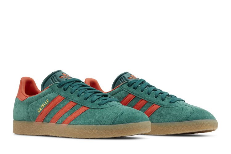 adidas Gazelle Collegiate Green Preloved Red