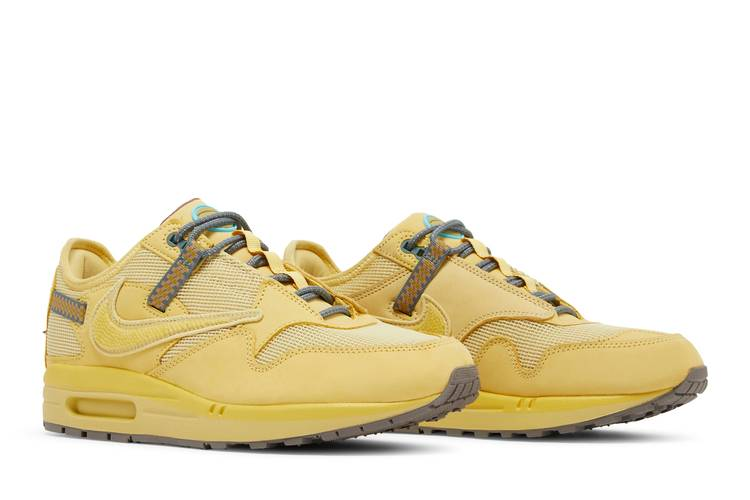 Nike Air Max 1 Travis Scott Cactus Jack Saturn Gold