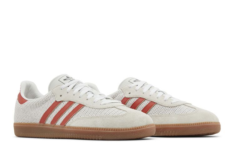 adidas Samba OG Crystal White Preloved Red