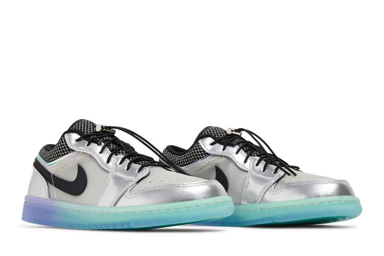 Jordan 1 Low Toggle Silver (Women's)