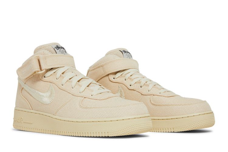 Nike Air Force 1 Mid Stussy Fossil