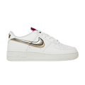 Nike Air Force 1 LV8 Double Swoosh Silver Gold (GS)