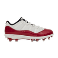 Jordan 11 Retro Low Cleat White Red
