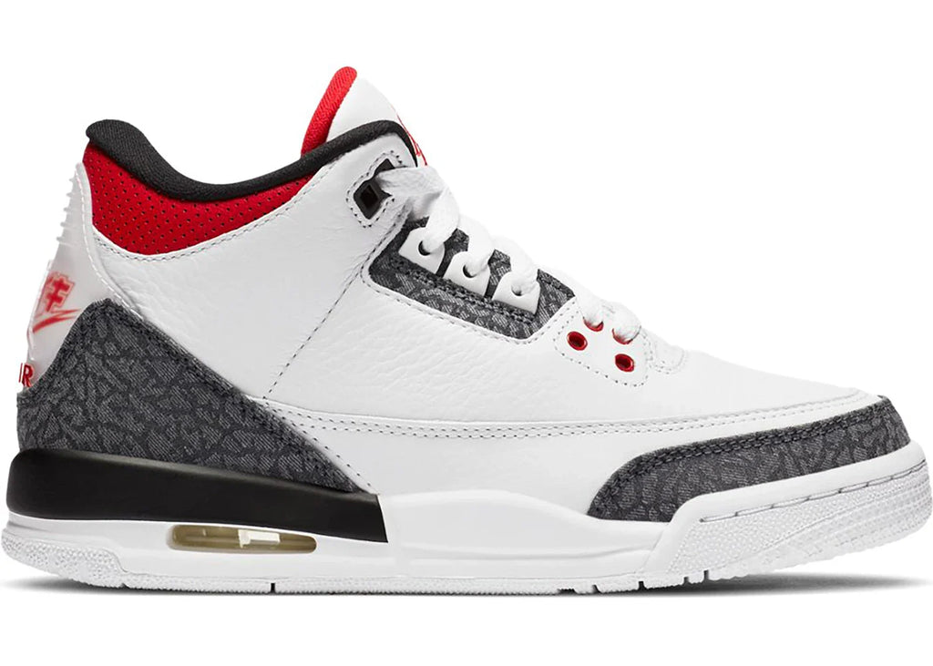 Jordan 3 Retro SE-T JP Fire Red Denim (GS)