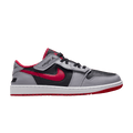 Jordan 1 Low Flyease Fire Red Cement Grey