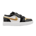 Jordan 1 Low ALT Black Metallic Gold White (PS)