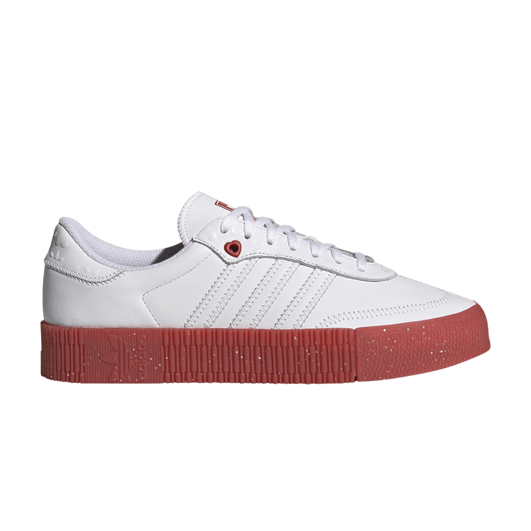 adidas Sambarose White Scarlet (Women's)