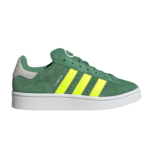 adidas Campus 00s Preloved Green Solar Yellow (Kids)
