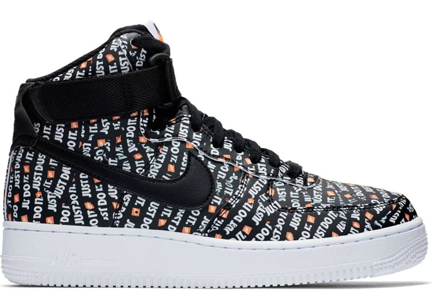 Nike Air Force 1 High Just Do It Pack Black (Women's)