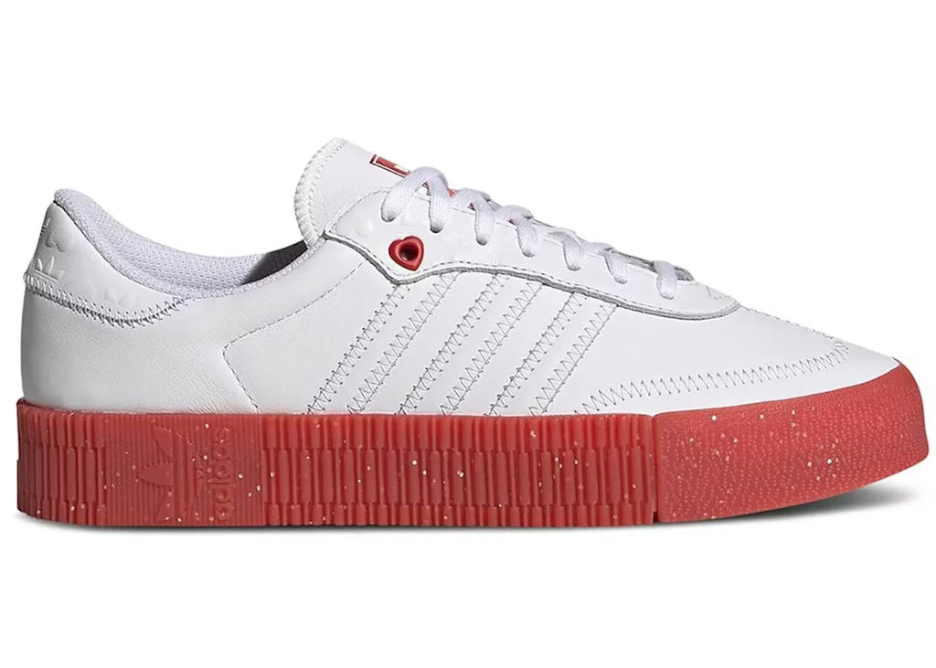 adidas Sambarose White Scarlet (Women's)